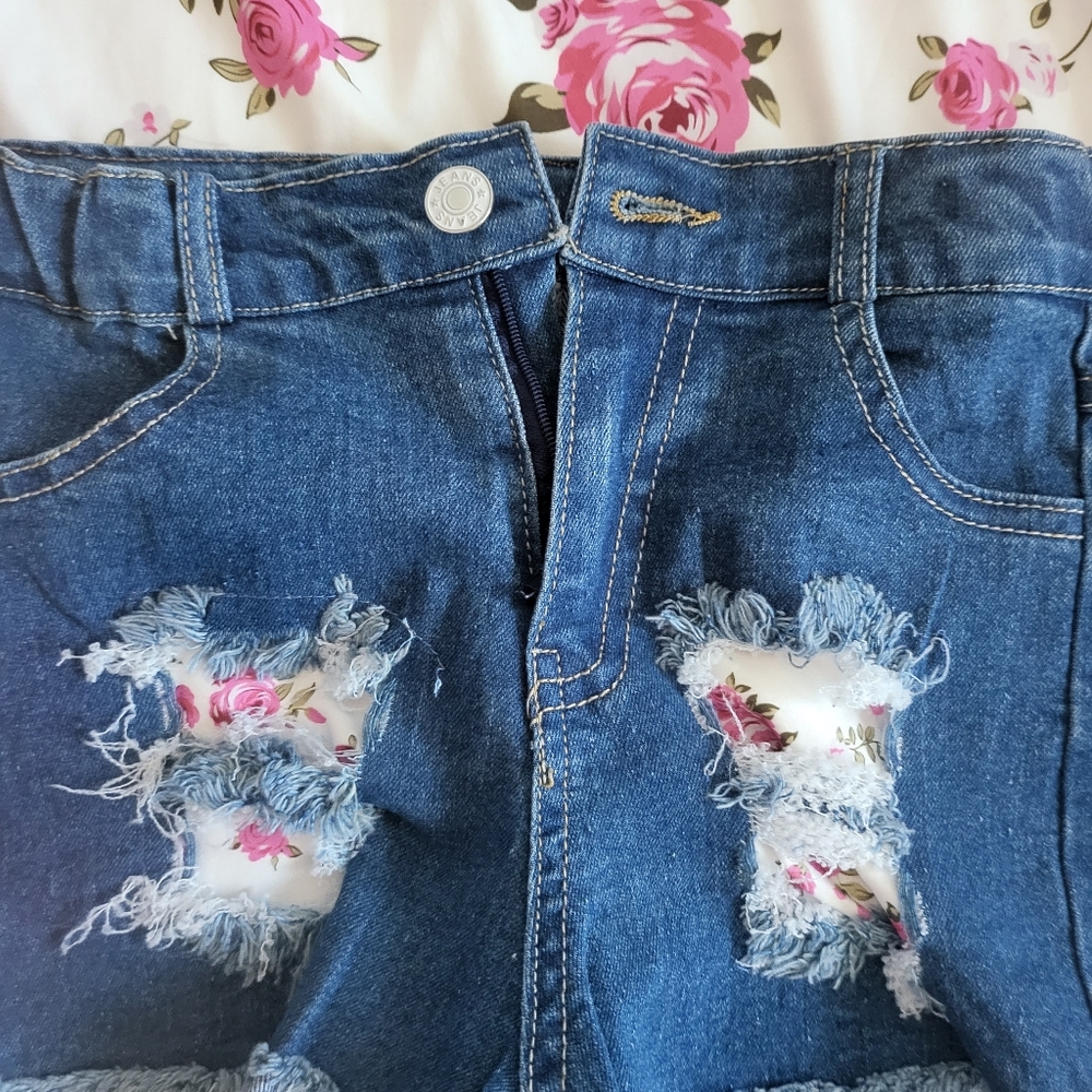 ♥️NWT♥️ MIA BELLE GIRLS SHORTS SET - Picture 9 of 12